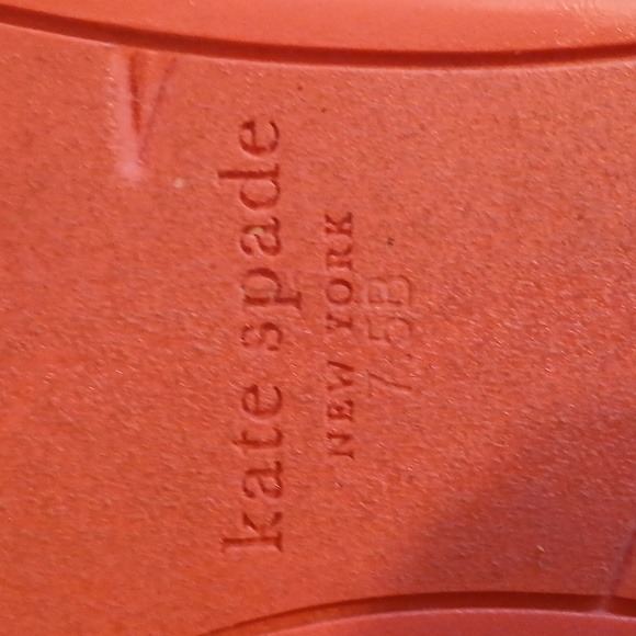 Kate Spade Pink Sandals with Bow Detail Size 7. 5 - Picture 3 of 5